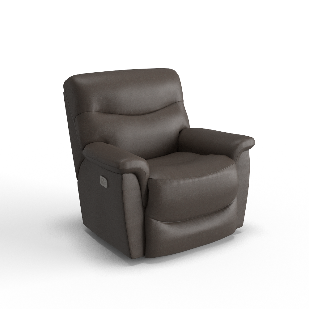 James Power Rocking Recliner w/ Headrest, In Stock